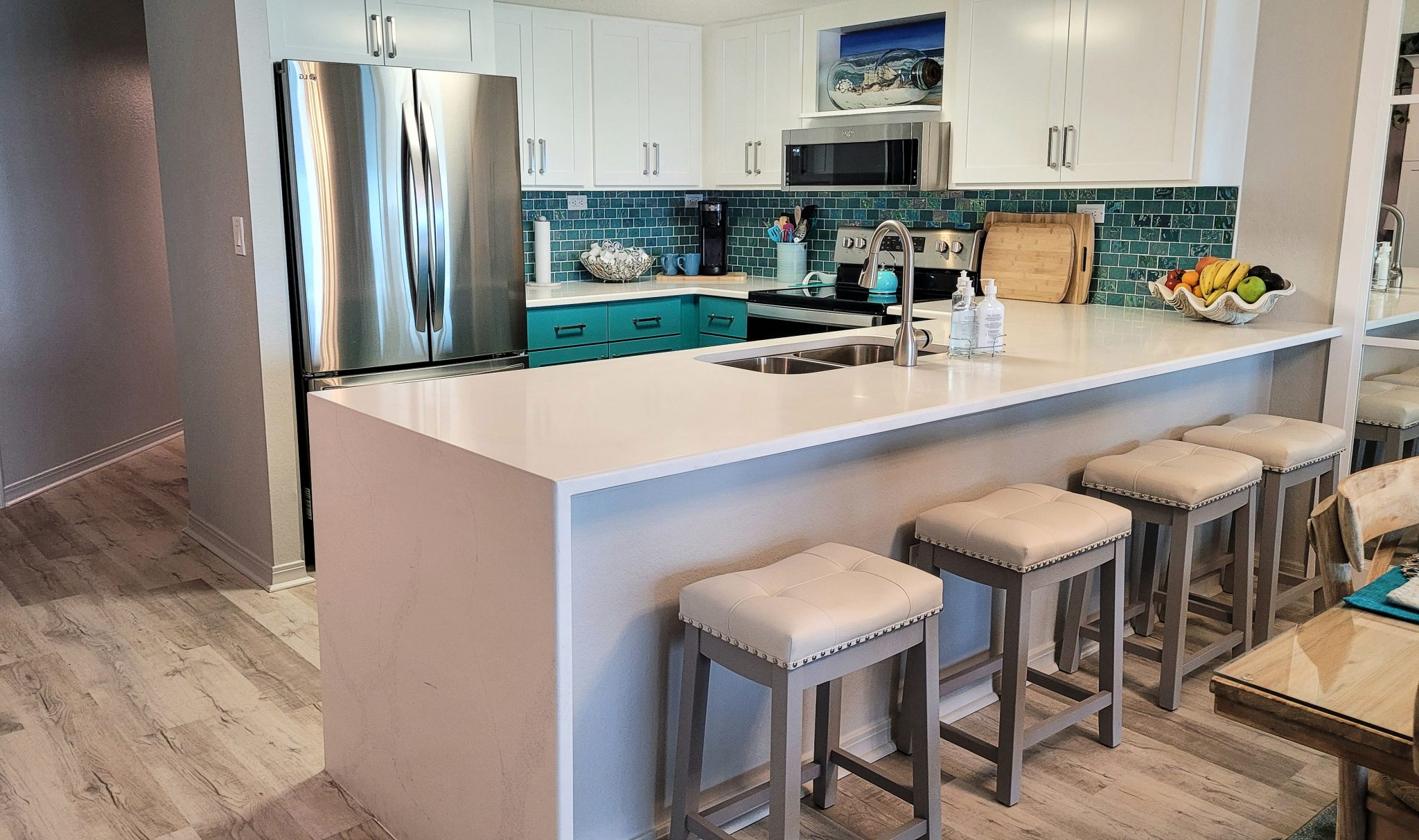 Contemporary Kitchen Remodel by JMJ Construction project photo